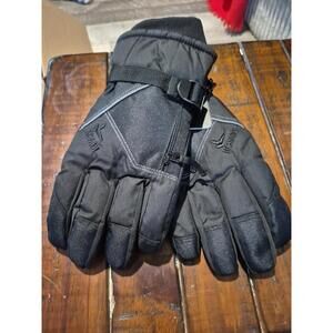 NEW Kombi Pursuit II BLACK Winter Ski Snow Gloves Womens New  size Medium